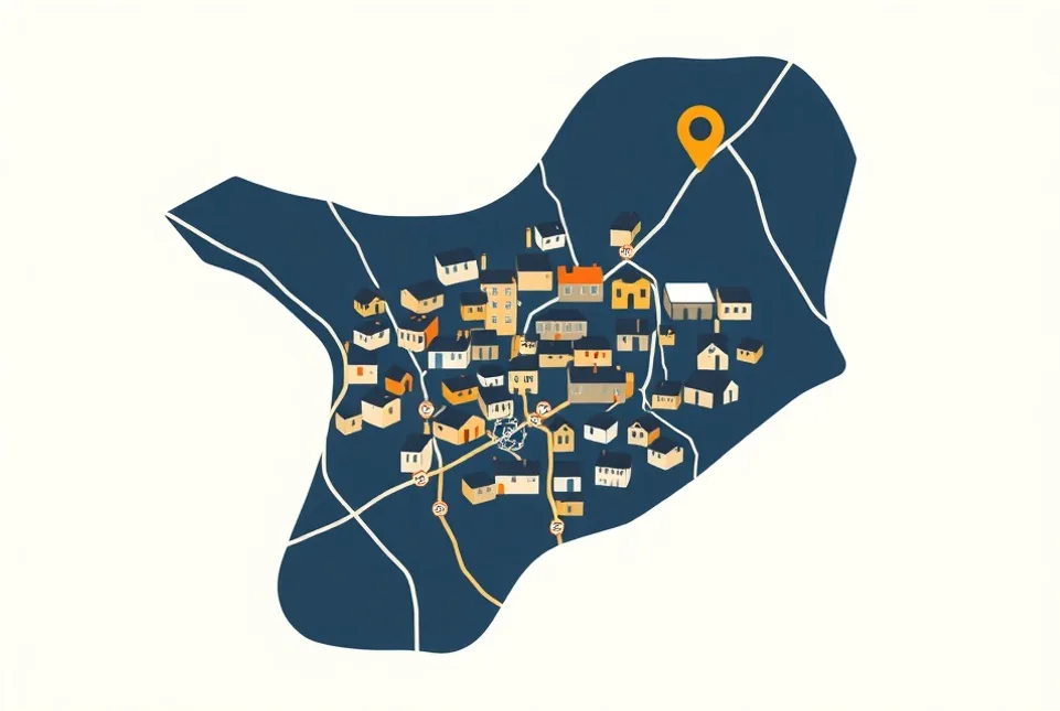 Carte du secteur d'intervention autour de Floirac (33270)